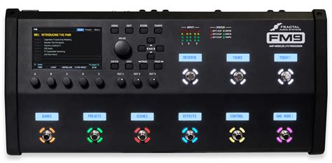 The new FM9 brings many of Fractal Audio's most exciting features to a new, larger floor unit. . Fractal fm9 sweetwater